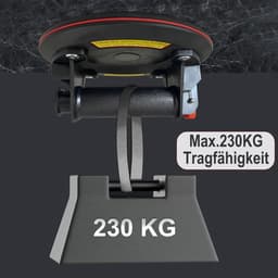 Set van 2 vacuüm zuignappen 20 cm voor glas en tegels met 230 kg draagkracht — thumbnail 5