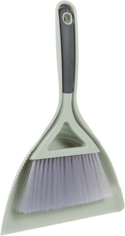 Compacte Veegset - Bezem Stoffer - Snel Schoonmaken - 2-in-1 Ontwerp - 31x21x4CM - Groente — thumbnail 1
