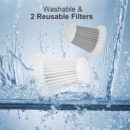 Lexium Kruimeldief snoerloos – Kruimeldief met steel – Nat&Droog – Handstofzuiger – Extreme zuigkracht – Kruimeldief snoerloos – Kruimelzuiger – Jouw ultieme schoonmaakpartner – Kruimelzuiger – Autostofzuiger – Handstofzuiger - Draadloos — thumbnail 3