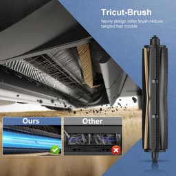 17 stuks robotstofzuiger accessoires - Geschikt voor Mova P50 Pro Ultra - P50 Ultra - Onderdelen - voor robotstofzuiger - Vervangingsonderdelen — thumbnail 5