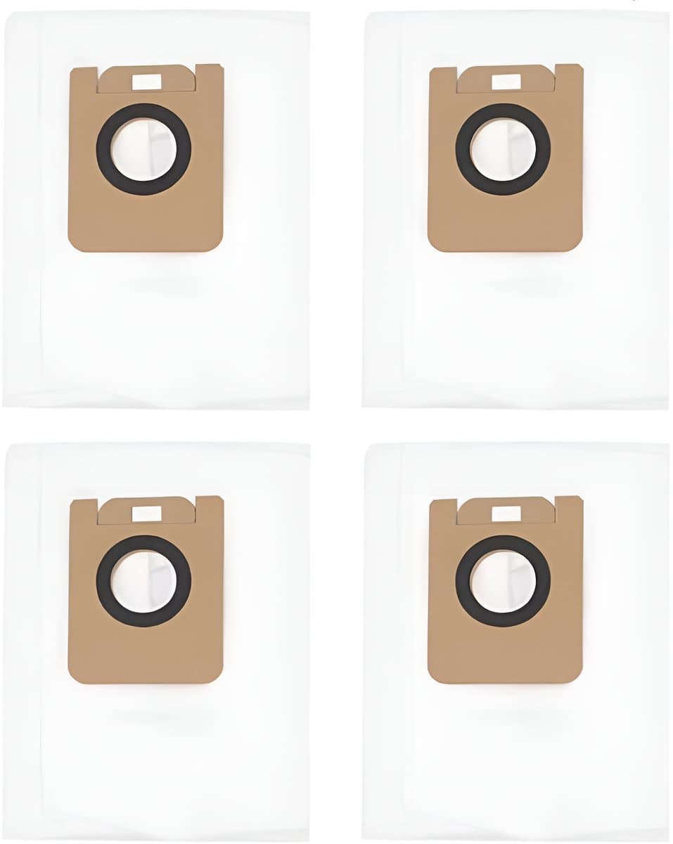 4x Stofzuigerzakken geschikt voor Dreame Z10 Pro / L10 Plus - Stofzak — afbeelding 1