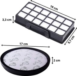 Filter voor Rowenta vervangingsfilter ZR006001 [Set 2] Rowenta Force Cyclonic X-trem Power Cyclonic stofzuiger — thumbnail 2