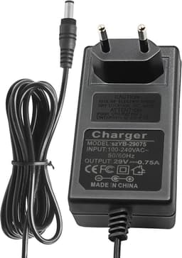 Vacuum Charger Compatible with RH9051WO9A0-RH947-AIR FORCE 360 MAX-X-PERT ESSENTIAL 260-Vacuum Cleaner Power Adapter 29V 0.75A — thumbnail 1