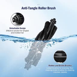 8 stuks robotstofzuiger accessoires - Geschikt voor Eufy G50 Hybrid (SES) - L60 Hybrid (SES) - L60 - L60 SES - L50 - L50 SES - Onderdelen - voor robotstofzuiger - met reinigingsborstel - Vervangingsonderdelen — thumbnail 5
