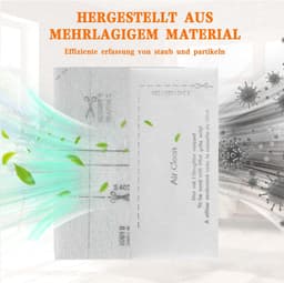 5 sets filterkatoen - 2 vellen per set Filterkatoen -Filter en filterpad Geschikt voor Miele stofzuigers - Stofzuigerfilter voor Miele stofzuiger - motorbeschermingsfilter - afvoerluchtfilter- stofzuigerfilterset SAC20/30 microfilter — thumbnail 3