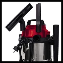 Intelectro Stofzuiger - Transformeer je Schoonmaakroutine met onze Krachtige Stofzuiger - Roestvrijstalen Reservoir van 12 liter en Handige Accessoires - Droog/Nat Stofzuiger - 12L - 1250W - Rood/Zwart - Levering Sneller dan Aangegeven! — thumbnail 2
