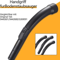 Vervangende handgreep Ø 35 mm/47 mm, geschikt voor Miele stofzuiger, C1, C2, C3, H1, S1, S2, S4, S5, S6, S8, Complete Compact Classic Swing, S8000 Series — thumbnail 5