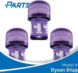 Dyson SV49 Filters (3 Stuks, Plus.Parts® alternatief voor 971517-01) — thumbnail 1
