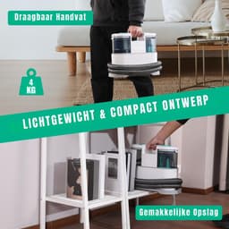 Aura® Vlekkenreiniger - Vlekkenreinigers - Tapijtreiniger Machine - Vlekkenreiniger Bank - Wit - 20cm x 39cm x 30cm; 3.85 kg — thumbnail 3