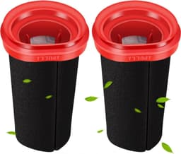 2-delige vervangingsfilterset geschikt voor Bosch BBH3Z0025/BBH3PETGB/BBH3251GB draadloze stofzuigers, sponsfilter — thumbnail 1