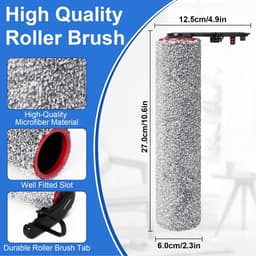 Dailygoods- Accessoires voor Dreame H15 Pro Heat - Reserveborstelrol - HEPA-filter - Reinigingsborstel - 2 Borstelrollen - 2 HEPA-filters - Stofzuigeraccessoires — thumbnail 3