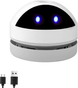 Draagbare Mini Stofzuiger USB Oplaadbaar voor Bureau en Auto — thumbnail 1