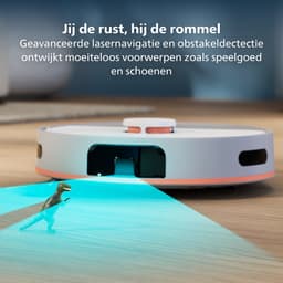 Philips XU5100/20 robotstofzuiger - 2-in-1 stofzuigen en dweilen - lasernavigatie - krachtige zuigkracht - app-bediening — thumbnail 4