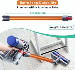 Verlengbuis - Geschikt voor Dyson V7-V15 - Oranje — thumbnail 5