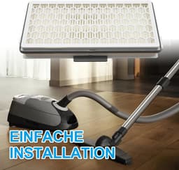 HEPA luchtfilter 50 - vervangfilter voor Miele Complete C2/C3 en Compact C1/C2 - motorbescherming - ShopVlot — thumbnail 5