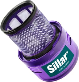 Sillar Set 2 stofzuigerfilters – wasbaar - vervangingsfilter geschikt voor Dyson V11 Absolute Pro SV14 Animal Total Clean V15 - vervangt 970013-02 — thumbnail 2