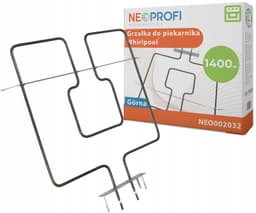 Bovenste Ovenverwarming 1400W voor Whirlpool AKP458NB, AKP274IX, AKP446IX3 — thumbnail 1
