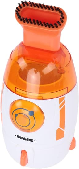 Mini Stofzuiger - Draagbare Reiniger - Bureau Schoonmaken - 600 Pa Zuigkracht - 13.5 cm Lengte - Oranje — thumbnail 5