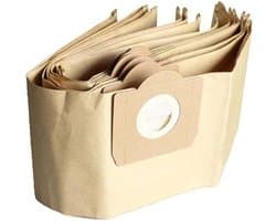 Set van 5 rechte vervangende stofzuigerzakken geschikt voor Karcher WD3, geschikt voor Karcher WD3, WD 3 Premium, WD3200, WD3500P, A2204, A2204, A2534, SE4001.