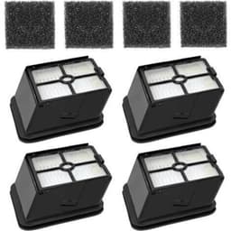 Vervangingsfilters geschikt voor HEPA-filters geschikt voor Rowenta X-Clean 4 / X-Clean 5 stofzuigers, wasbaar en herbruikbaar, 4 stuks (niet geschikt voor X-Clean 10). — thumbnail 1