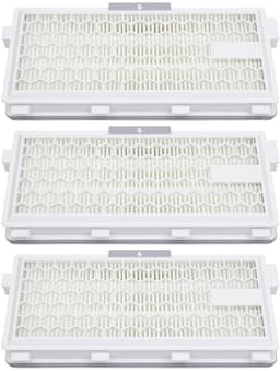 3 stuks HEPA Airclean Plus 50 filters, compatibel met Miele Compact C1/C2, Complete C2/C3, Guard S1/L1/M1, stofzuigerfilter voor S4000, S5000, S6000 en S8000 serie — thumbnail 1