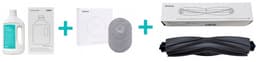 Dreame Multi-Surface Floor Cleaner - Schoonmaakmiddel - AWH6 - 1000ml + 4 x MOPPEN + stofzuiger Borstel RMSRB0 - voor de Dreame L10 / L10s pro Ultra / Heat / L20 / L20 Ultra / X30, X40 ultra / S10 - Set met originele producten van het merk DREAME — thumbnail 1