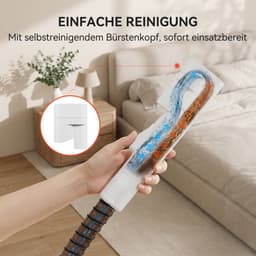 Draagbare Tapijtreiniger en Bekledingsreiniger – 500W, 15kPa, 1,6 L Schoonwatertank, 1,25 L Vuilwatertank – Vlekkenreiniger voor Bank, Tapijt, Matras en Auto-interieur — thumbnail 4