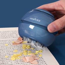Mini Bureau Stofzuiger - Desktop Cleaner - Bureau Opruimen - Stil Werkend - Draagbaar Formaat - Roze — thumbnail 3