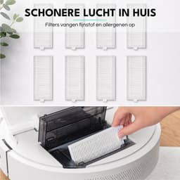 ZENC® Complete Accessoireset Geschikt voor Rowenta en Tefal X-plorer Serie 75 S+ - Robotstofzuiger - Onderhoudsset - HEPA-filters - Borstels - Stofzakken - Dweilpads — thumbnail 4