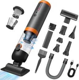SnelShoppen - Autostaubsauger Akku 4-in-1 Handstaubsauger Kabellos 20000Pa Mini Staubsauger met 2 Saugmodi, Oplaadbaar en Draagbaar voor Auto, PC, Sof — thumbnail 1