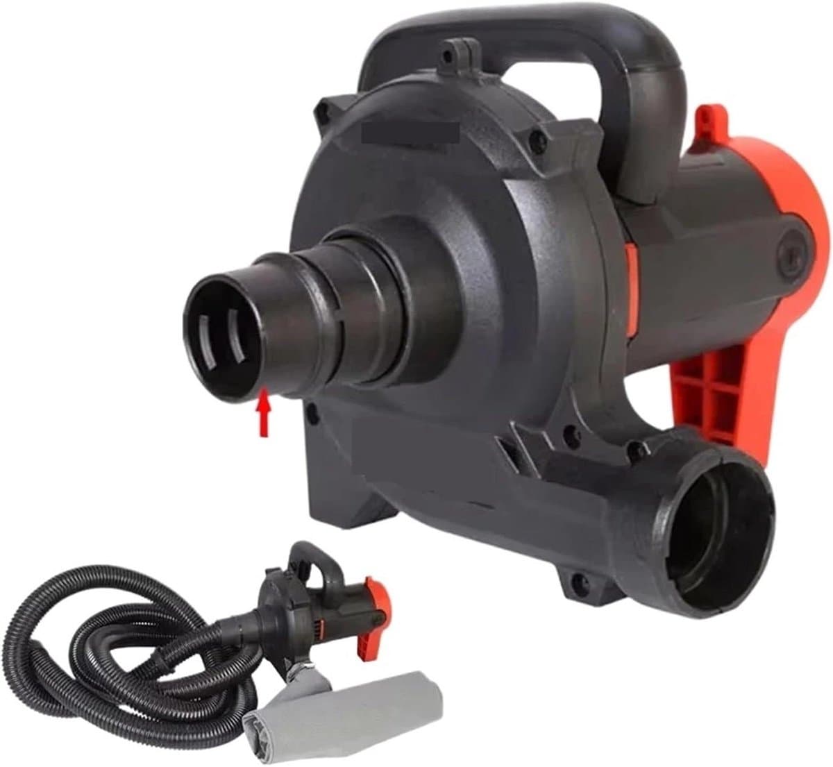 Industriële Stofzuiger - Krachtige Zuiger - Zwaar Gebruik - 1200W Vermogen - 3m Zuigbuis - Grijs — afbeelding 1