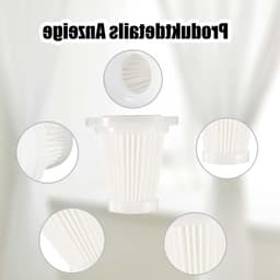 Set van 6 Wasbare HEPA Filters voor Draadloze Mini Handstofzuiger - Ideaal voor Auto en Thuisgebruik — thumbnail 5