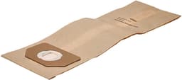 vhbw 10 stuks stofzakken, compatibel met Black & Decker Wet n Dry-stofzuigers – 30 cm x 17,5 cm, bruin — thumbnail 3