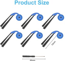 Zijborstelset - 6 stuks - Voor Deebot X9 Pro Omni — thumbnail 5