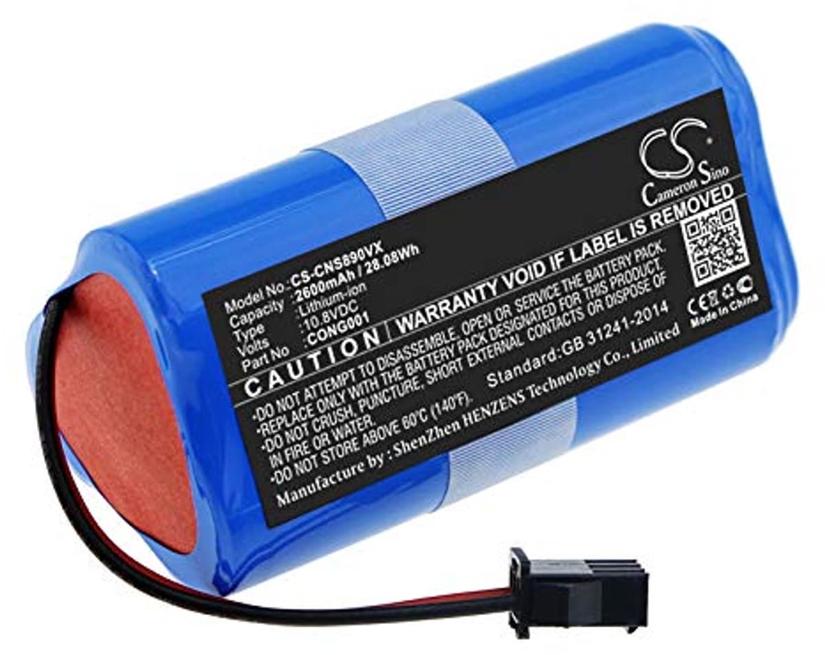 Stofzuigeraccu - 2600 mAh - 10,8 V - Li-ion — afbeelding 1