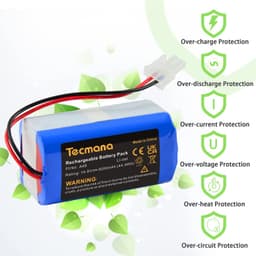 Stofzuigeraccu - 14,8 V - 3000 mAh - Li-ion — thumbnail 3