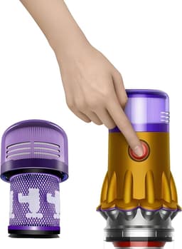 2x High Quality Washable Exhaust - Motor HEPA Filter compatible with Dyson V12 Detect Slim/Absolute 971517-01 - ShopVlot — thumbnail 4