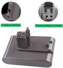 Vervangende Lithium Batterij voor Dyson 22.2V 3500mAh — thumbnail 2