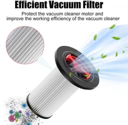 Filters Geschikt voor Bosch Unlimited Gen2 Serie 8 stofzuigers, 12036642 12023349 — thumbnail 2