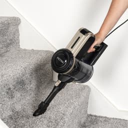 Petra Turbo-stofzuiger – stofbak van 600 ml, kan worden omgezet in een handheld-unit, gemotoriseerde LED-vloerborstel, inclusief 2-in-1 spleetzuigmond en borstel, reserve HEPA-filter, 600 W, opbergruimte voor voedingskabels van 6 m — thumbnail 4