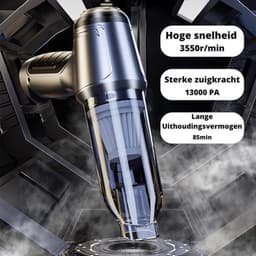 Kruimeldief - Handstofzuiger - Snoerloos - Draadloos - Auto Stofzuiger - Caravan - Best Verkocht - Wit — thumbnail 4