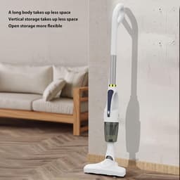 Lichte draadloze stofzuiger 120 W 10 kPa - Sterke zuigkracht - Draagbare 4-in-1 stofzuiger voor thuis - Houten vloeren - Huisdiervloeren - Tapijten — thumbnail 2