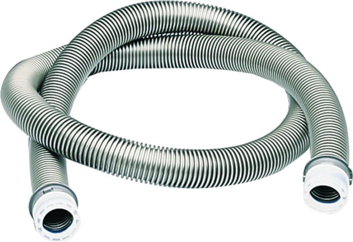 Scanpart reparatie stofzuigerslang 32 mm - 1.8 meter slang - Geschikt voor AEG Bosch Miele Siemens - Zilver - Universeel — afbeelding 1