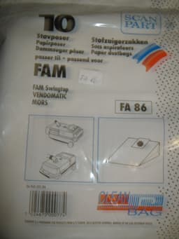 stofzuigerzak papier (zakje) — thumbnail 1