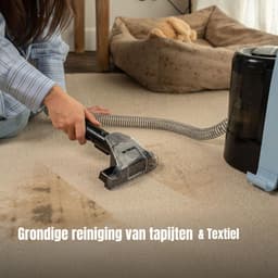 Zyrex® Tapijtreiniger machine - Tapijtreiniger - Tapijtreiniger apparaat - Zwart/Blauw - ‎40cm x 30cm x 35cm — thumbnail 3