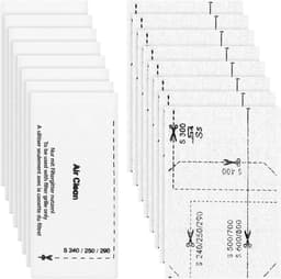 16 filters voor Miele stofzuiger [Compact C1 & C2, Complete C2 & C3, S8340] 8 motorbeschermingsfilters en 8 uitlaatluchtfilters, vervangingsfilters compatibel met Miele stofzuigers S4000, S5000, S6000 — thumbnail 1