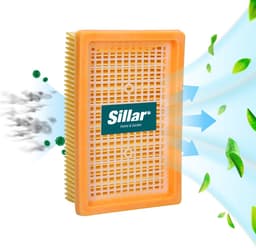 Sillar, stofzuigerfilter, uitlaat, HEPA, geschikt met Karcher WD4, WD5, WD6, MV4, MV5, MV6 stofzuigers, vervanging voor filters 2.863-006.0, 2.863-005.0, 16x10.2x5 cm, 2 stuks — thumbnail 2