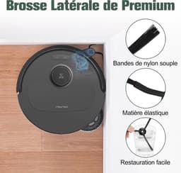 Accessoires voor vegers - Accessoireset - Compatibel met accessoires voor de Roborock Qrevo S/P10 pro/Qrevo Plus vegers - Inclusief 2 hoofdborstels, 6 stofzakken, 4 dweilen, 4 filters en 4 zwarte zijborstels — thumbnail 5