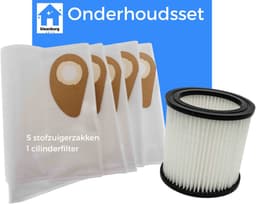 Kleanburg® - Geschikt voor Nilfisk Buddy II - 5 Stofzuigerzakken - 1 Filter - Onderhoudsset — thumbnail 2