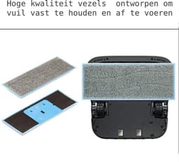 Dweil pads geschikt voor iRobot Braava Jet M6 voor nat dweilen M6134 Luxe Dweilpads Dweilrobot - 6x Microfiber Microvezel Dweil Doekjes Pads Set - Dweildoeken Nat Dweilen — thumbnail 5